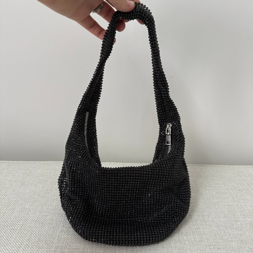INC Black Bedazzled Purse